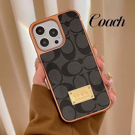 coach風 アイフォーン 15pro 携帯ケース 