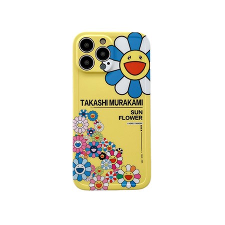 アイフォン 15pro 携帯ケース murakami sunflower 
