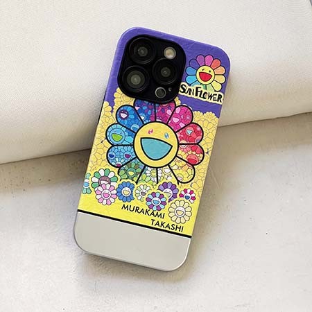 iphone 15プロ 携帯ケース murakami sunflower 