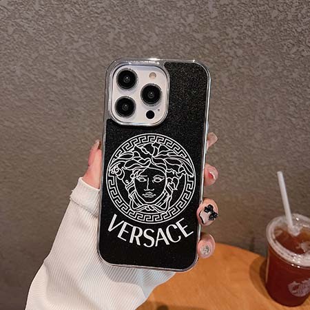 ヴェルサーチ風 iphone15promax 携帯ケース 