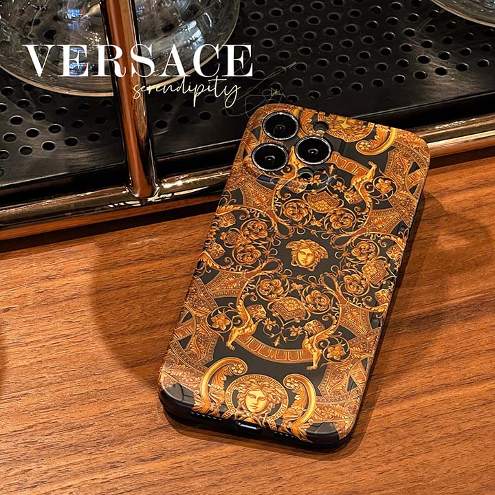 versace アイホン14plus スマホケース 