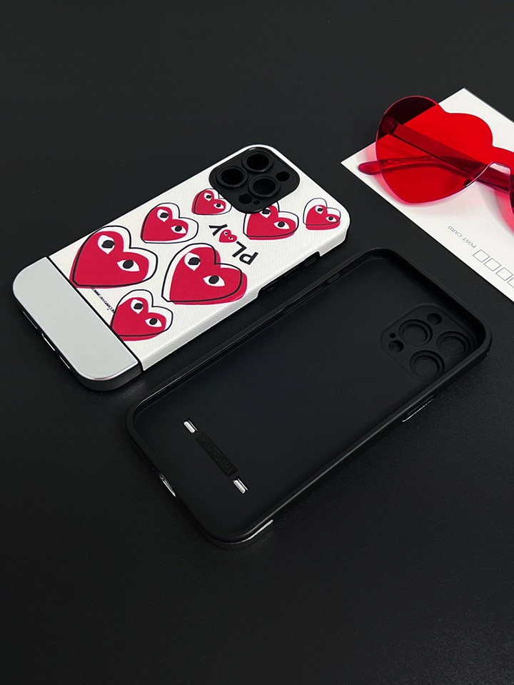 アイホン12プロ comme des garçons スマホケース 