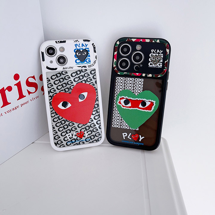 iphone13 スマホケース comme des garçons 