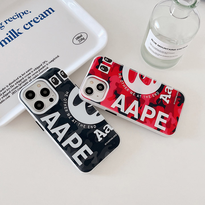 アイフォーン12 aape エイプ 携帯ケース 