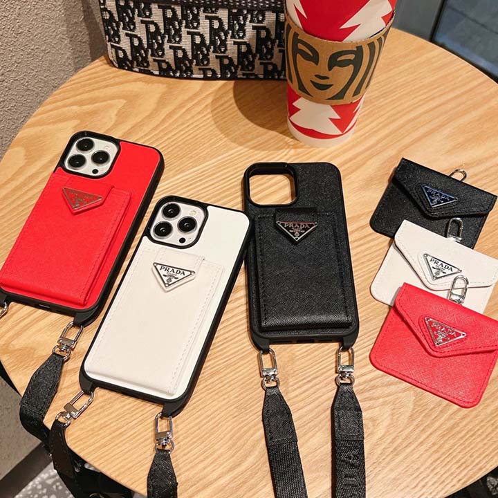 iphone14プラス カバー prada 