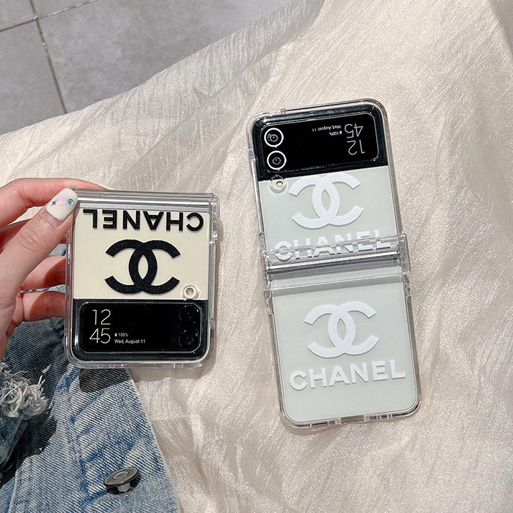 シャネル chanel galaxy ZFlip3 カバー 