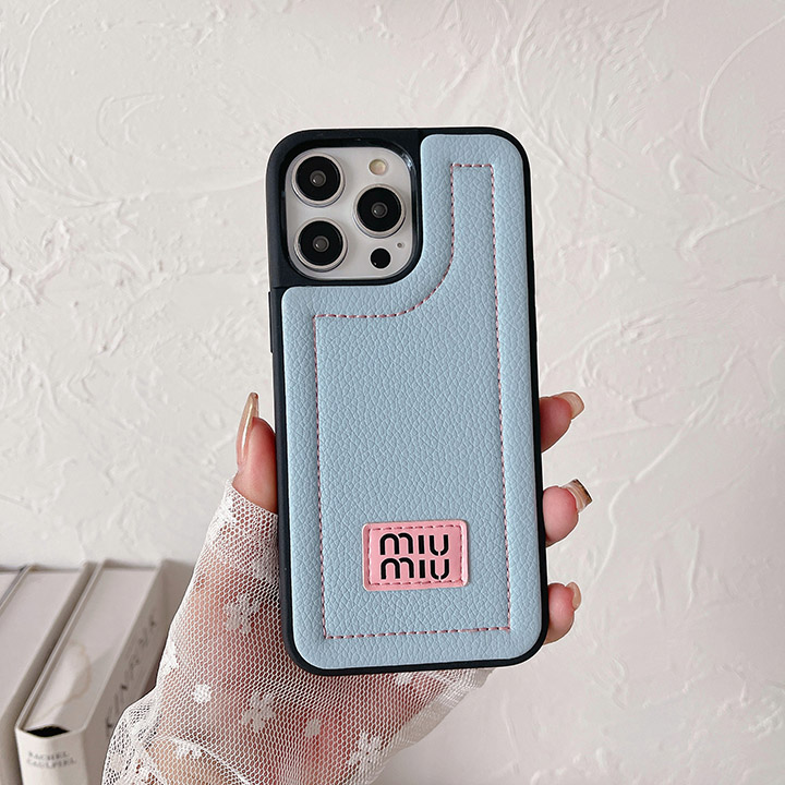 miumiu風 iphone15plus 携帯ケース 