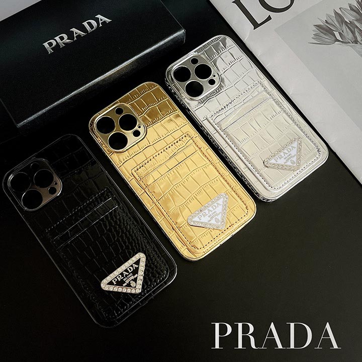 iphone15 ultra ケース prada風 