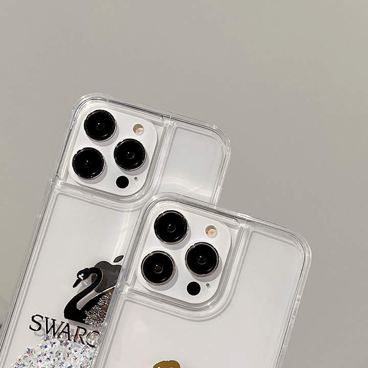 ハイブランド swarovski アイフォーン13promax スマホケース 