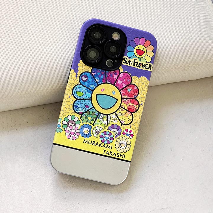 murakami sunflower iphone 14プロ 