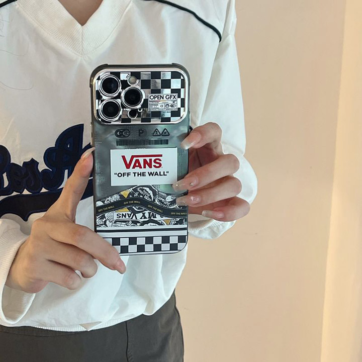 ブランド スマホケース iphone15plus vans 