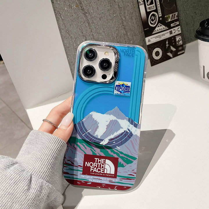 the north face スマホケース アイホン15promax 