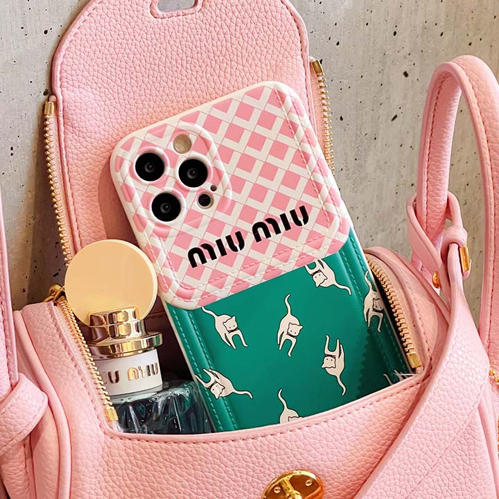 miumiu風 iphone 15 ultra ケース 