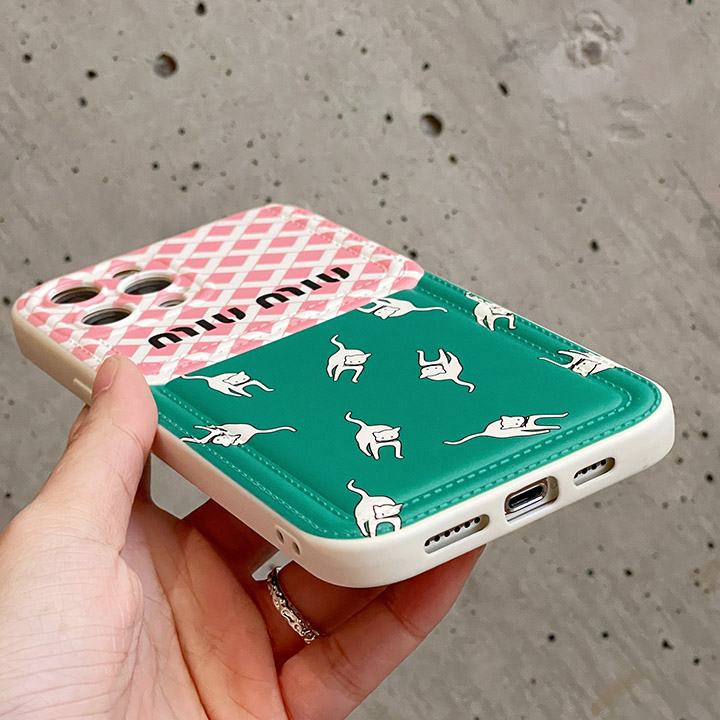 ブランド 携帯ケース アイホン 15プロ max ミュウミュウ miumiu 