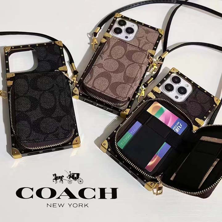 coach アイフォン 15プロ max ケース 