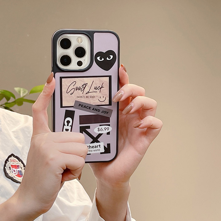 comme des garçons コムデギャルソン スマホケース iphone15プラス 