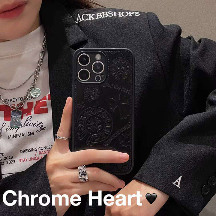 iphone14プロmax chrome hearts クロームハーツ 携帯ケース 